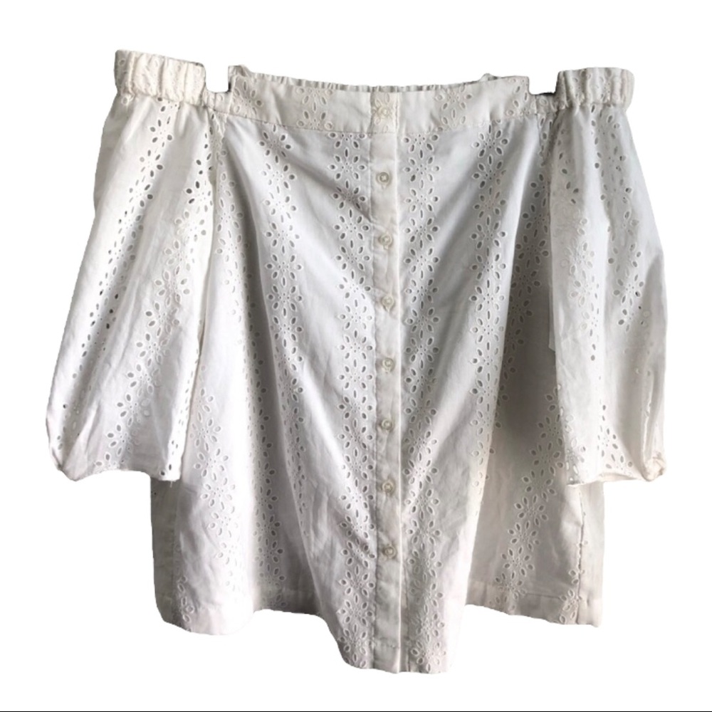1.State Off the Shoulder Top